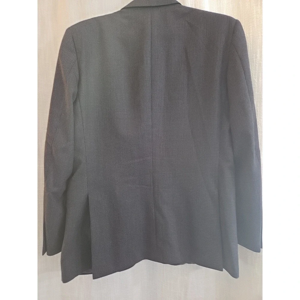 Peter Millar Charcoal Dark Gray  100% Wool Suit Coat Jacket Blazer Men's 42R